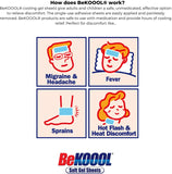 Be Koool uso-noche, adecuado para descanso y sueño