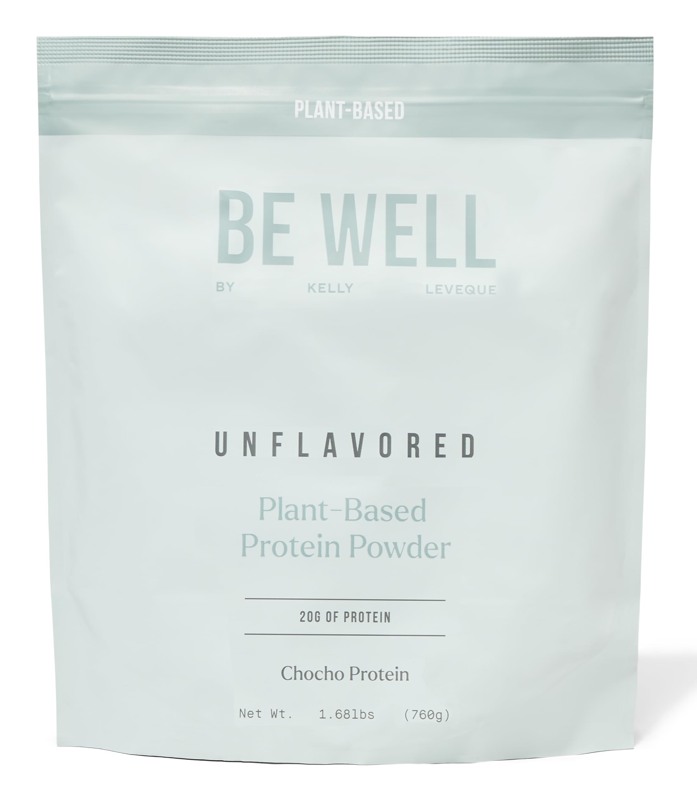 Be Well by Kelly Chocho Protein en polvo sin sabor, ideal para mezclar en cualquier bebida