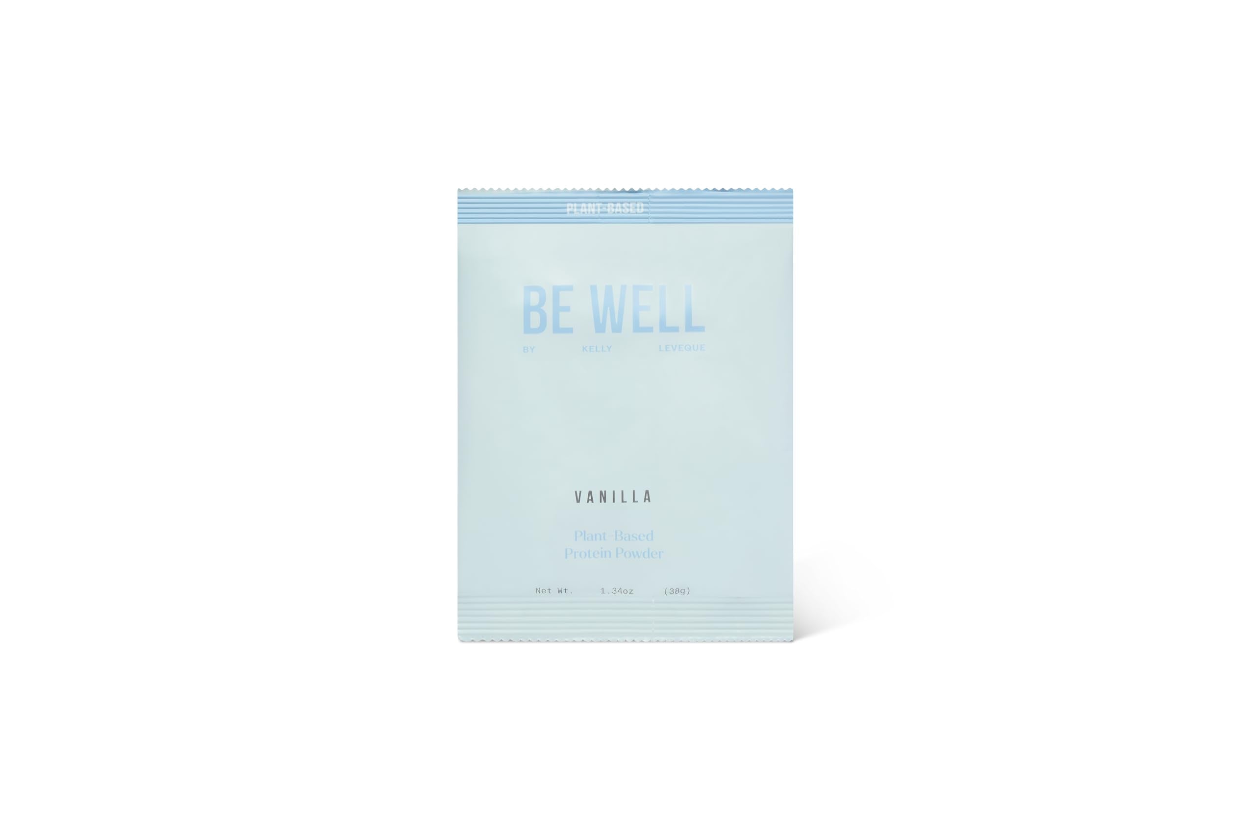 Be Well de Kelly LeVeque, etiqueta libre de lácteos y gluten.