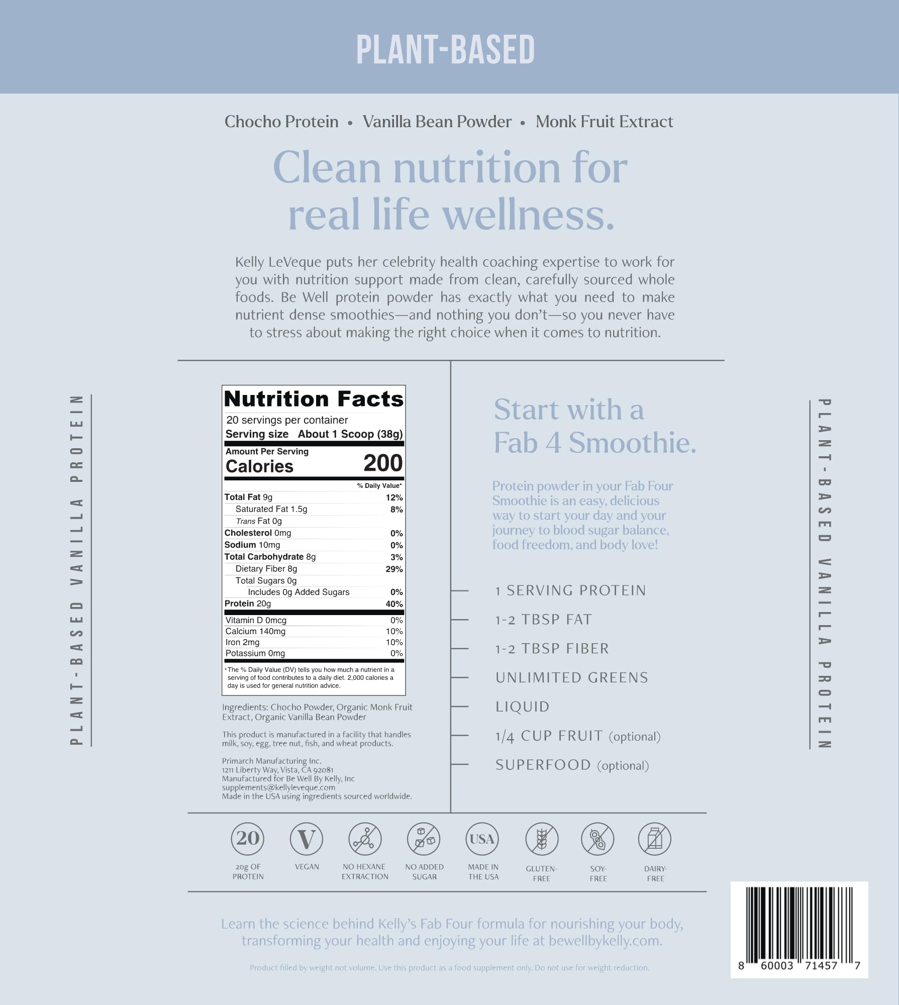 Be Well: porciones individuales listas para llevar