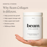Beam Colágeno con biotina; fortalecimiento de cabello y uñas.