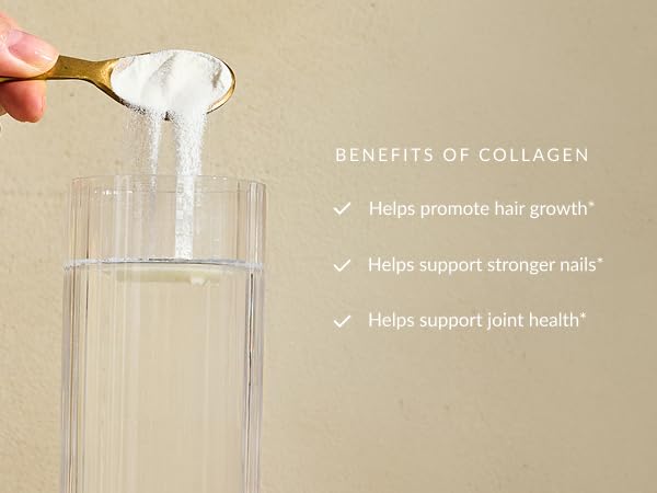 Beam Colágeno con vitamina C; complemento diario de nutrientes.