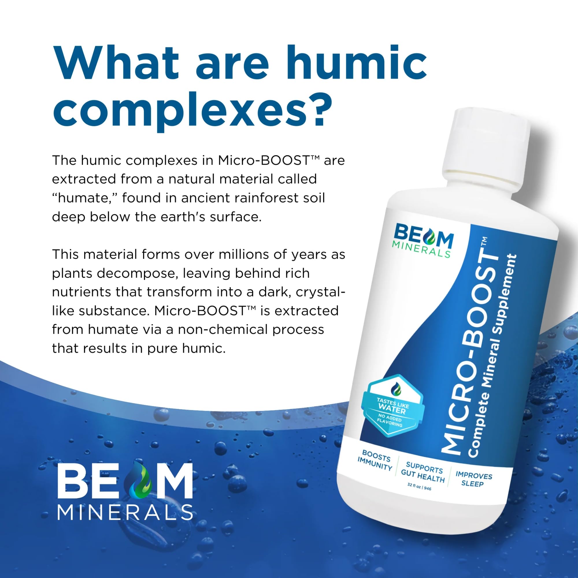 BEAM MINERALS Micro-Boost, cuchara-medidora, dosificación conveniente para tu rutina.