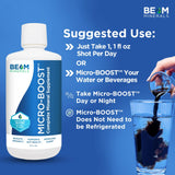 BEAM MINERALS Micro-Boost, escena-cocina, preparación diaria en un toque natural.