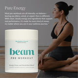 Beam Pre Entrenamiento sabor arándano azul aporta sabor agradable sin compromiso.
