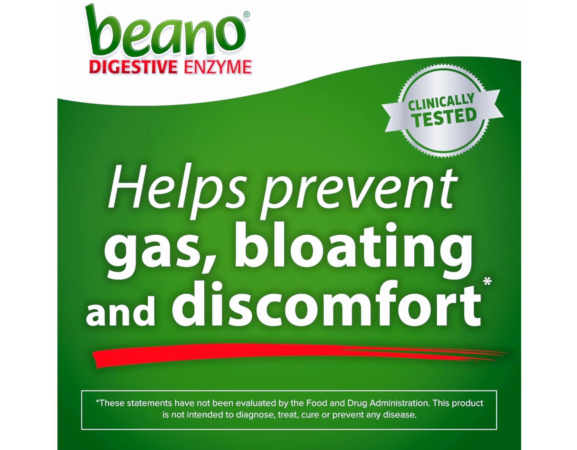 Beano control-digestivo en casa, opción práctica y conveniente.