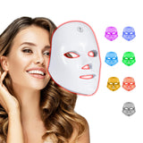 BeaRay máscara LED 7-en-1 en frente con cobertura uniforme para uso en casa