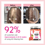 Gominas de biotina 5,000 mcg para cabello de Bears with Benefits