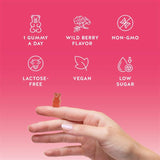 Bears with Benefits sabor frutal para rutina diaria