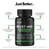 Beast Mind Focus mayor claridad mental para decisiones con confianza.