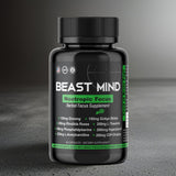 Beast Mind Focus envase práctico para uso diario.
