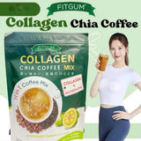 Beauty Milk Fit Gum Collagen Chia Coffee ingredientes: 11 componentes para una experiencia integral