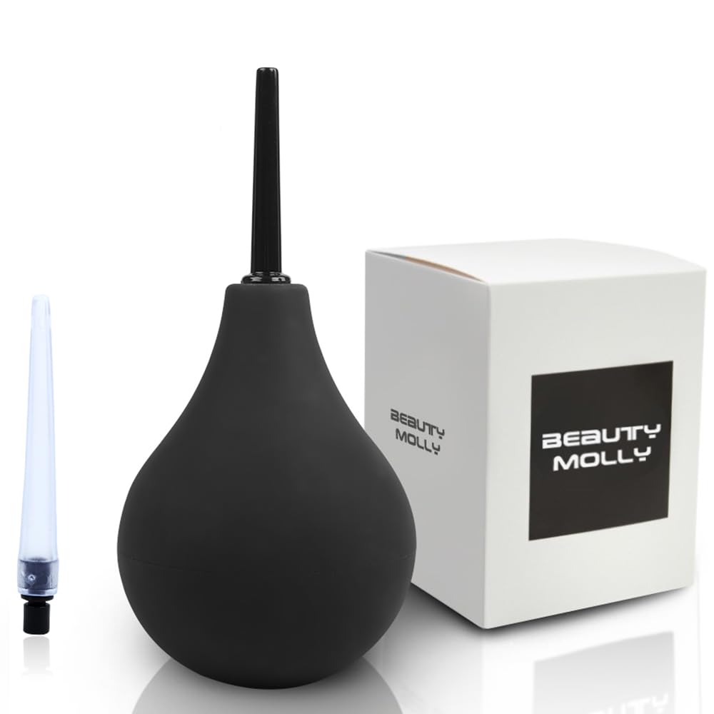 Beauty Molly ducha anal con boquilla redondeada para inserciones suaves y confortables
