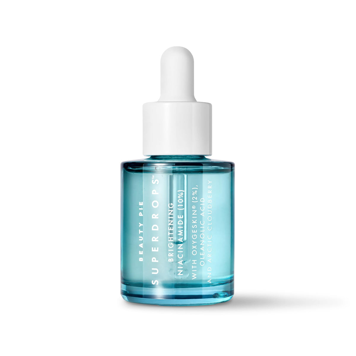 Beauty Pie Superdrops: bote con cuentagotas para aplicación suave en la piel.