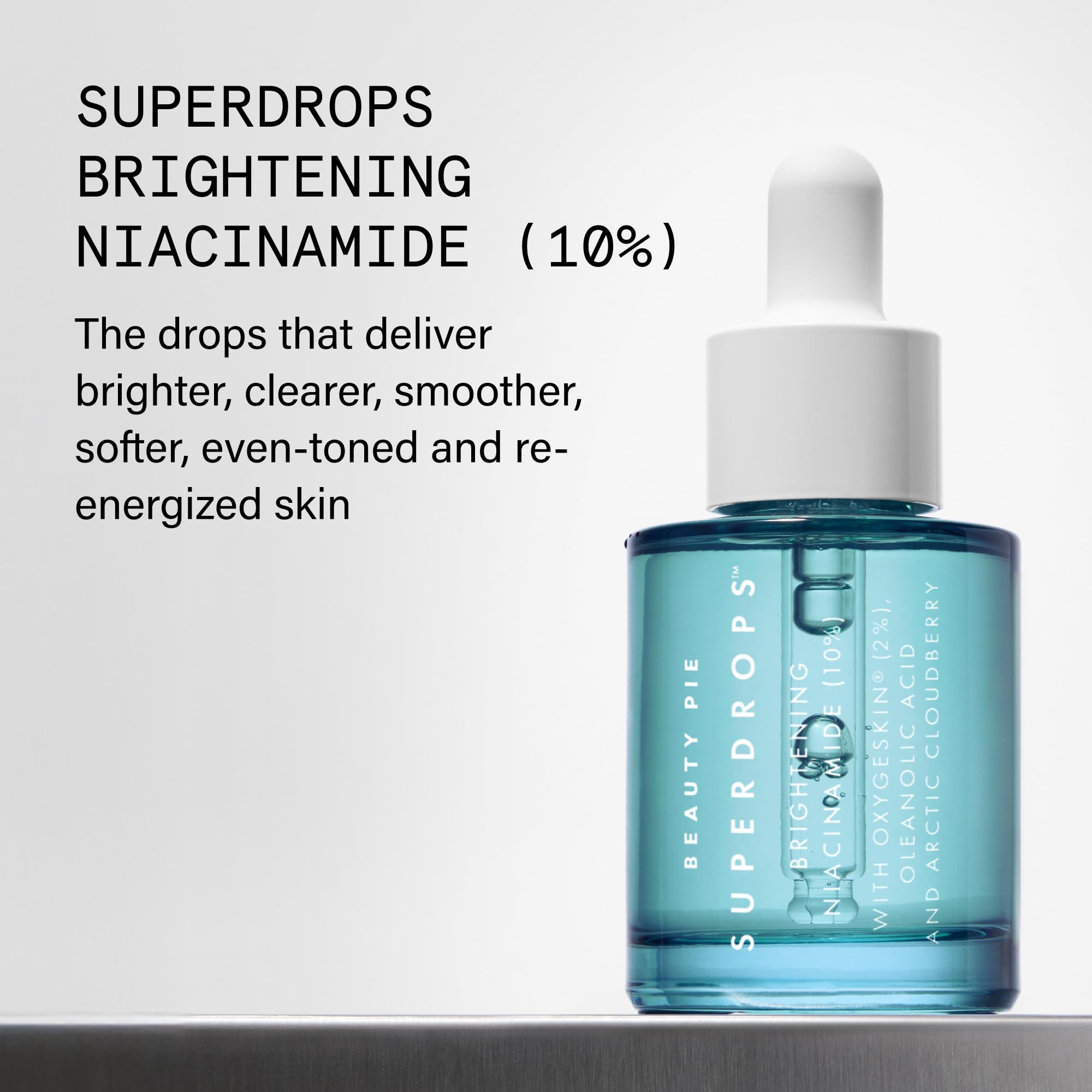 Beauty Pie Superdrops: 2% Oxygeskin para un aspecto saludable.