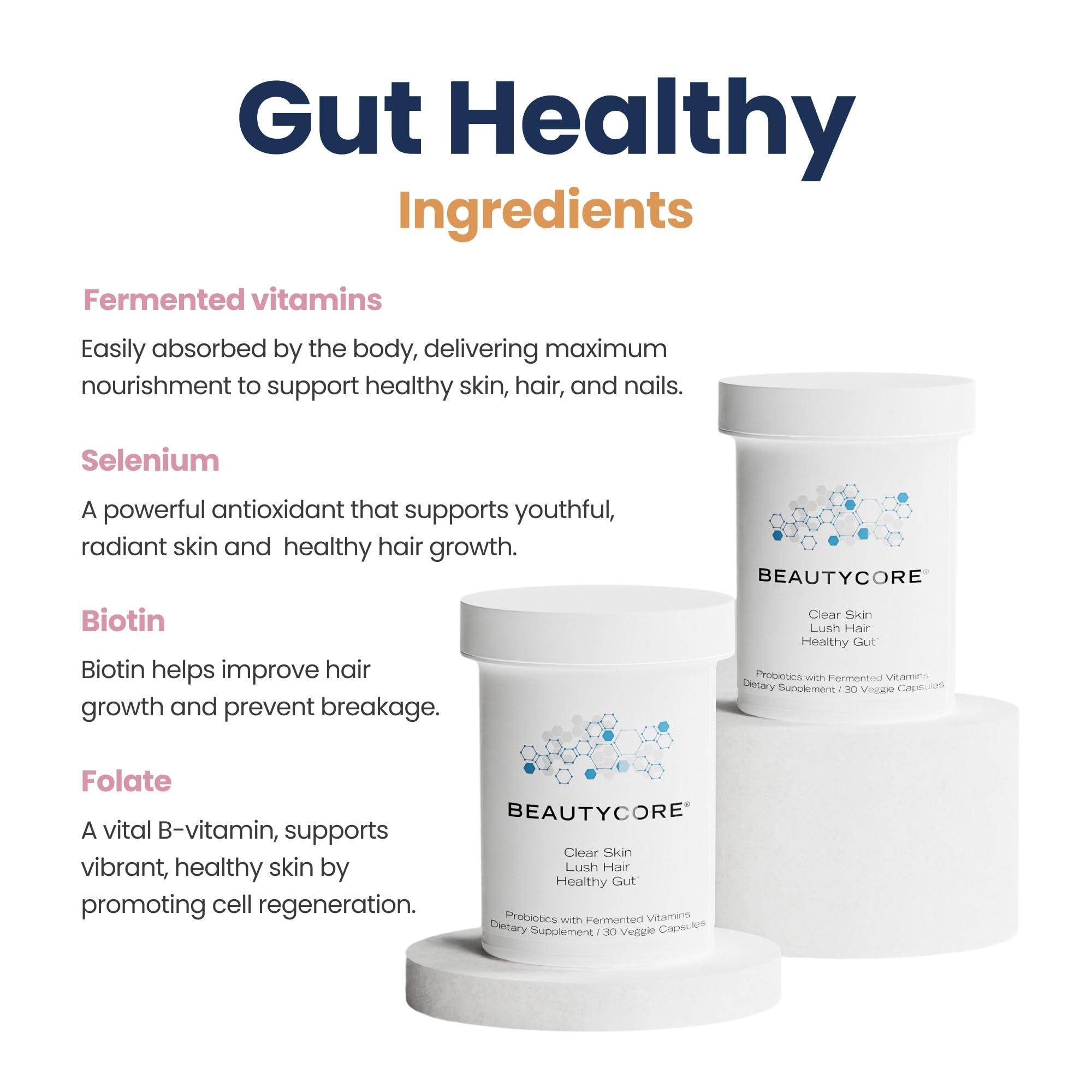 Beautycore vitaminas fermentadas con biodisponibilidad mejorada