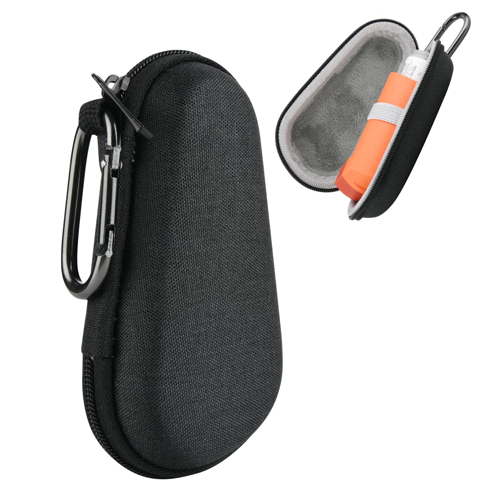 Estuche Beautyflier para inhalador con carabina, acceso rápido durante viajes.