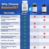 Bebien fit B12 cápsula para vitalidad nerviosa y metabolismo.