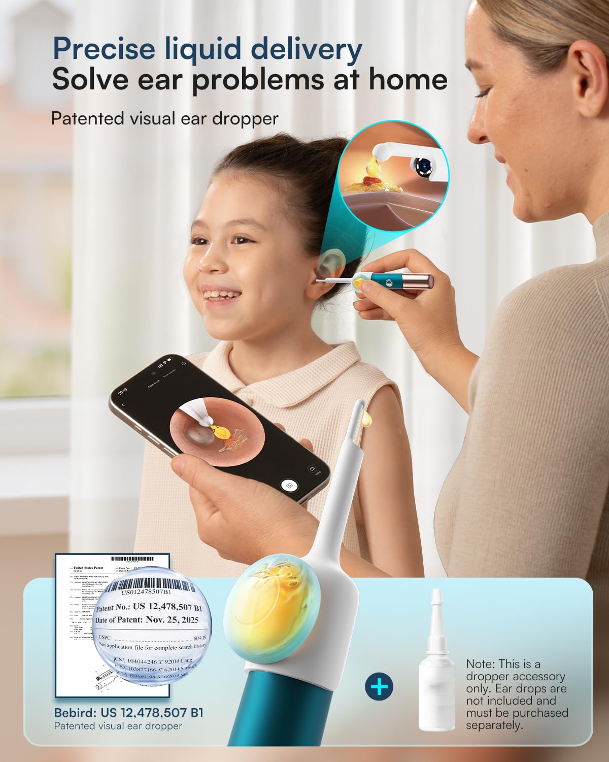 BEBIRD Earsight Ultra accesorios para limpieza segura en casa