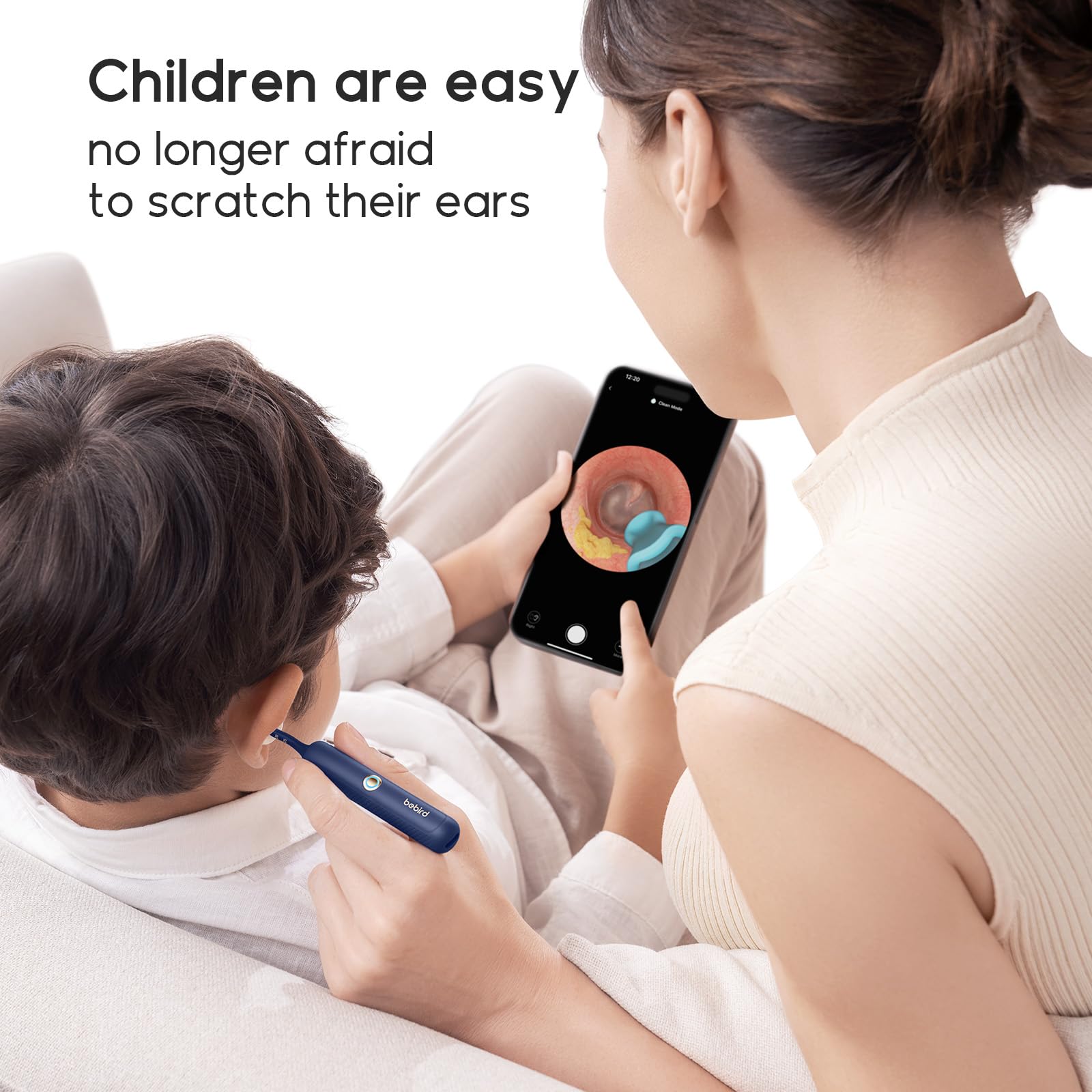 Puntas pinzas Bebird, precisión para retirar cerumen sin irritar.