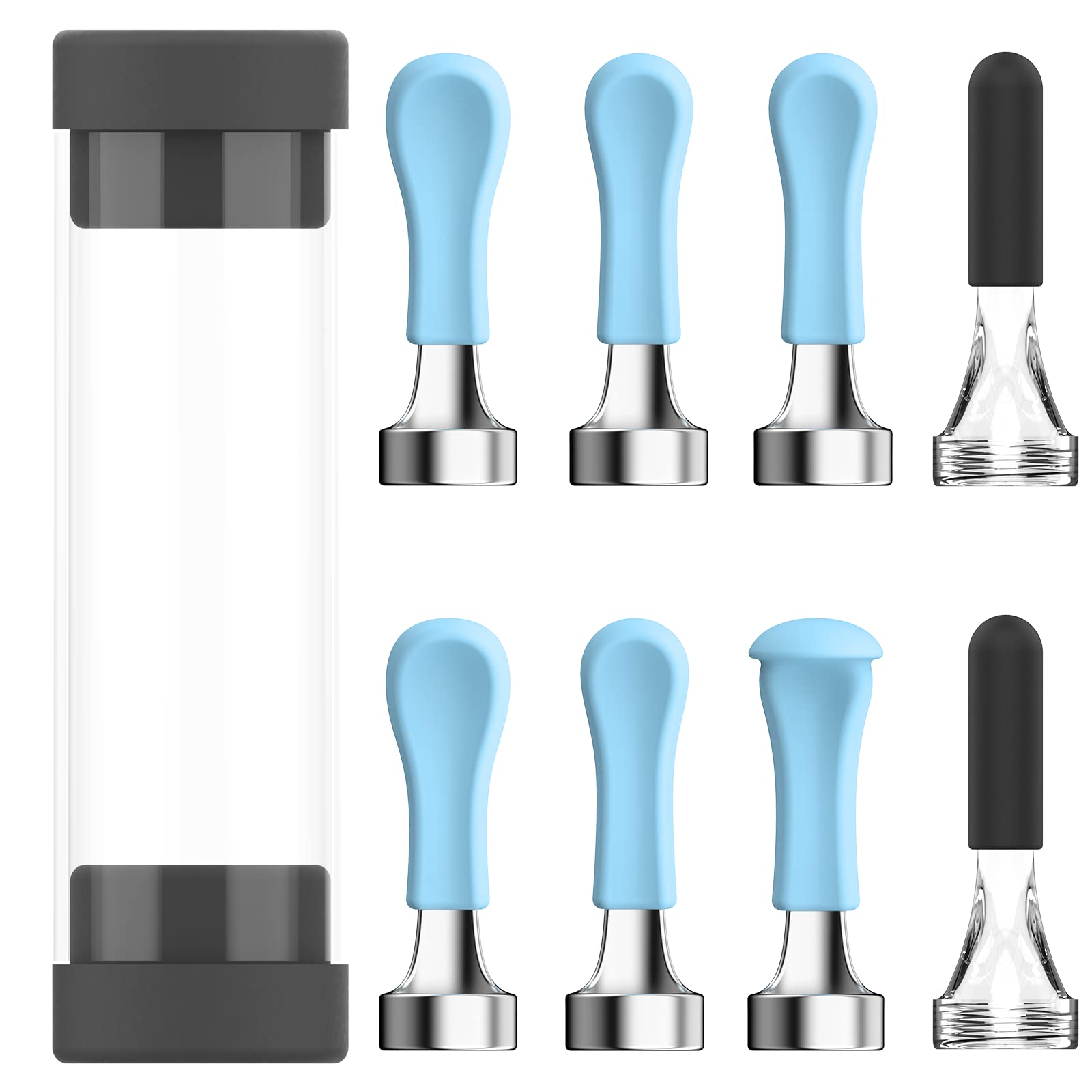 Puntas BEBIRD R1: conjunto de 8 puntas para limpieza suave del oído
