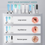 Tapas BEBIRD para oreja en silicona resistente, diámetro 3.5 mm, uso diario.