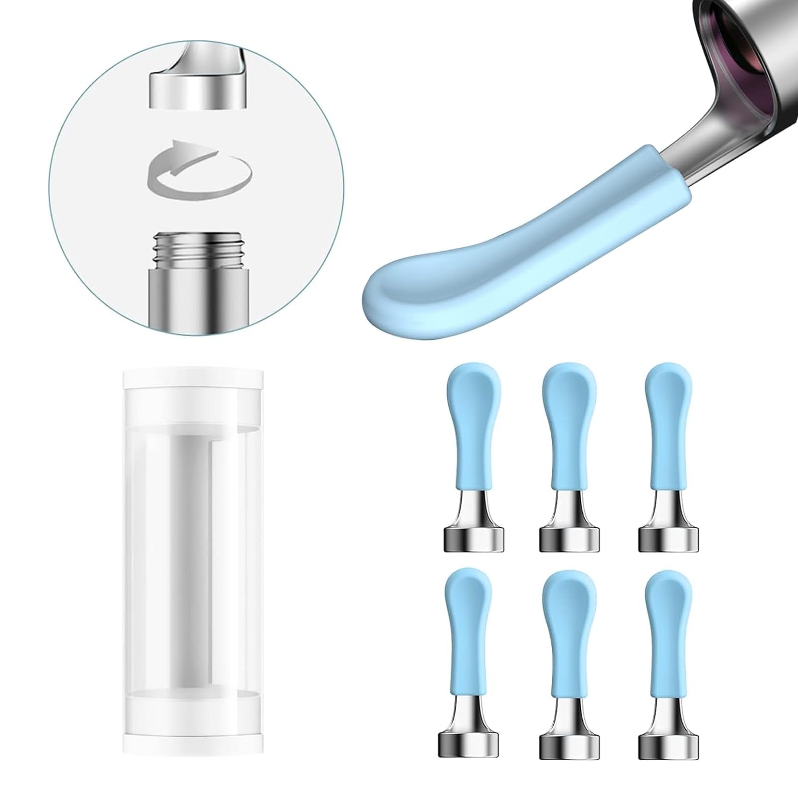 bebirdpromax puntas ergonómicas suaves, diseño cómodo para uso diario.