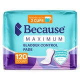 Because: toalla absorbente para mujer, protección moderada para uso diario