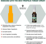 Bee & You spray salud bucal: aroma agradable y cuidado oral.