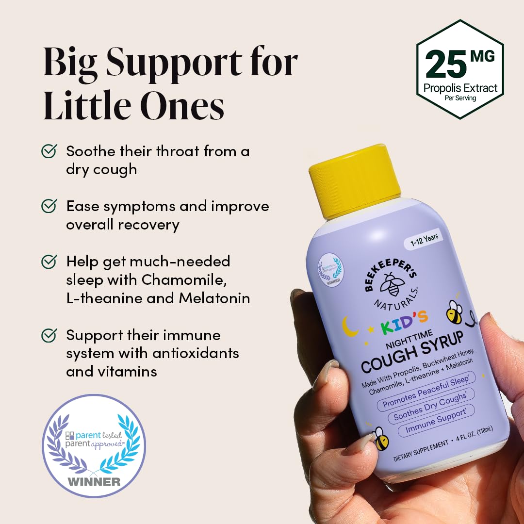 Beekeeper's Naturals aplicador facilita dosis nocturnas para niños