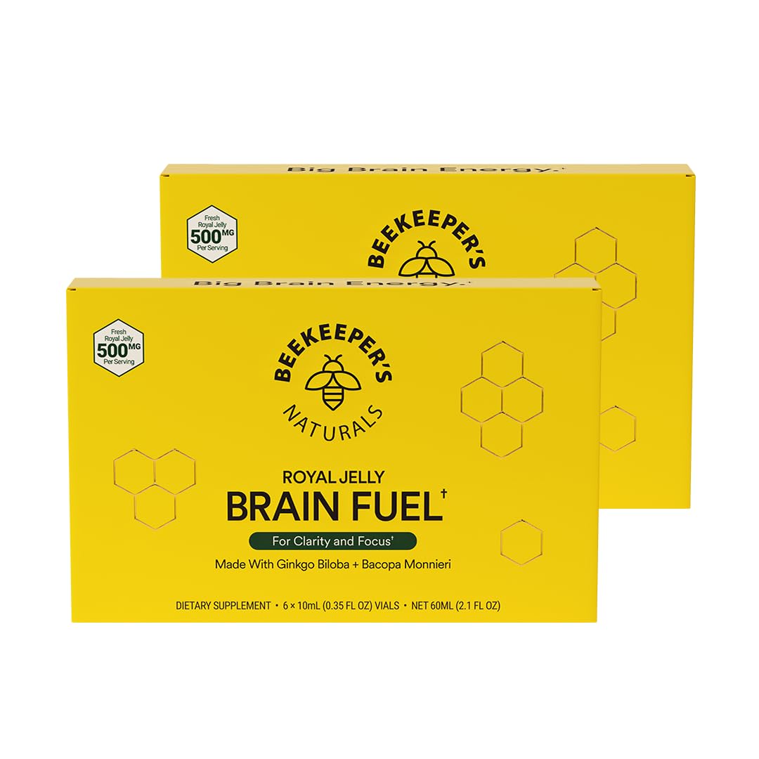 Beekeeper's Naturals B.LXR mejora enfoque y memoria con cada dosis.
