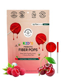 Beekeeper's Naturals chupetes de fibra para niños con frambuesa, sabor natural y apoyo a la regularidad.