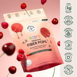 Envase de Beekeeper's Naturals con chupetes para niños facilita la toma diaria de fibra.
