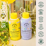 Beekeeper's Naturals frasco de miel cruda para niños, uso diario suave.
