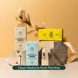 Beekeeper's Naturals Ingredientes clave Propolis y Ashwagandha para relajacion