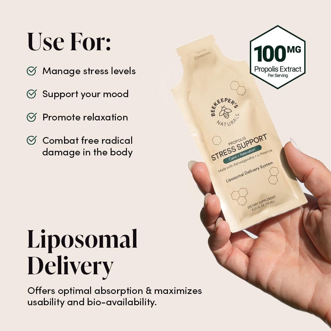 Beekeeper's Naturals L-teanina Liposomal relajación suave