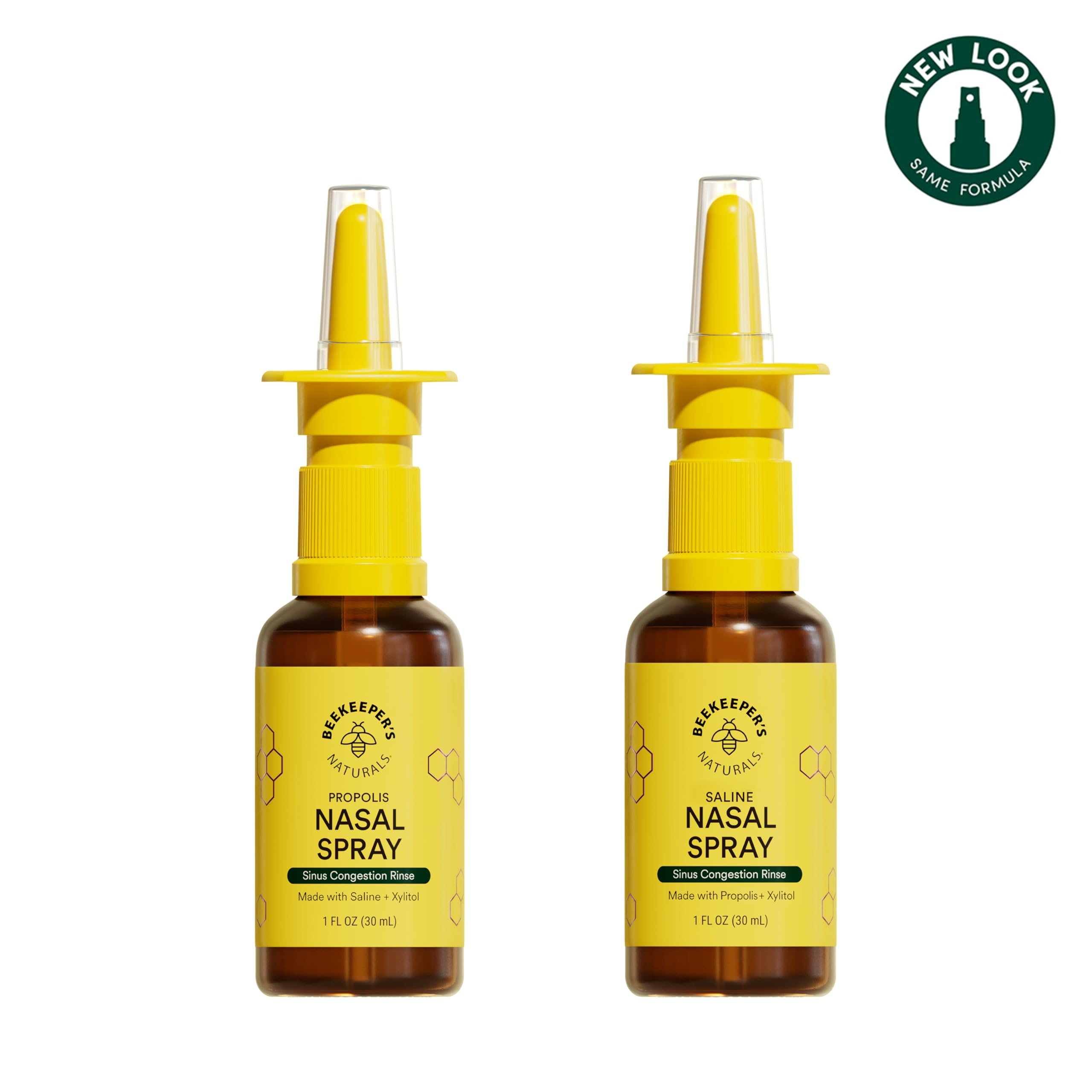 Beekeeper's Naturals spray nasal para aliviar la congestión de forma suave