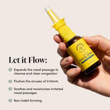 Beekeeper's Naturals Nasal Spray, pack de 2 para uso diario.