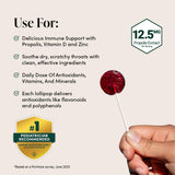 Chupete Beekeeper's Naturals con miel, sabor suave para niños.