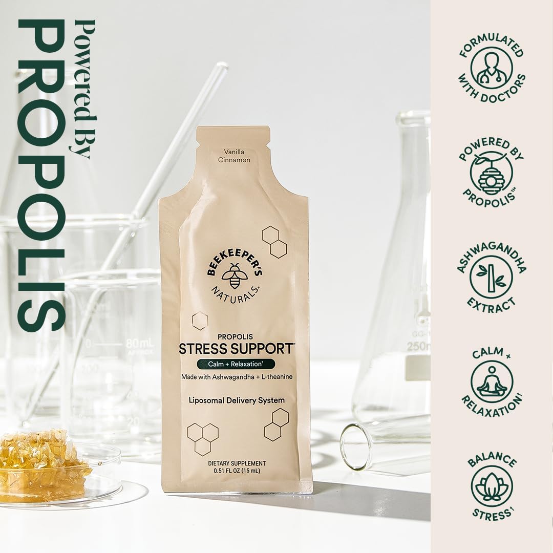 Beekeeper's Naturals Propolis liposomal equilibrio de cortisol