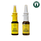 Beekeeper's Naturals Propolis Nasal Rinse Max, uso seguro con solución salina, comodidad.