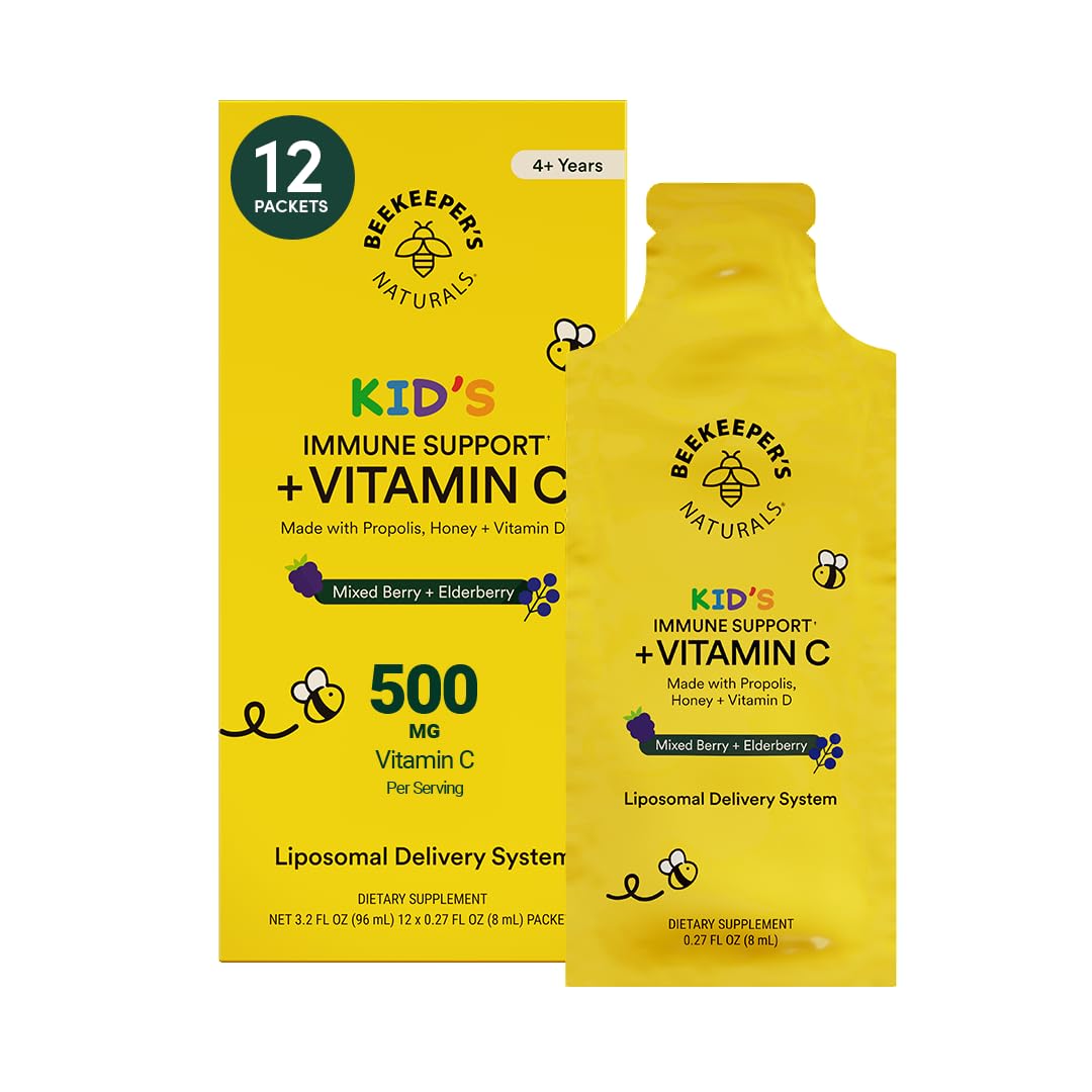 Beekeeper's Naturals: sobre de inmunidad infantil para uso diario