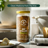 Beekeeper's Naturals polen de abeja, ideal para batidos y yogures.