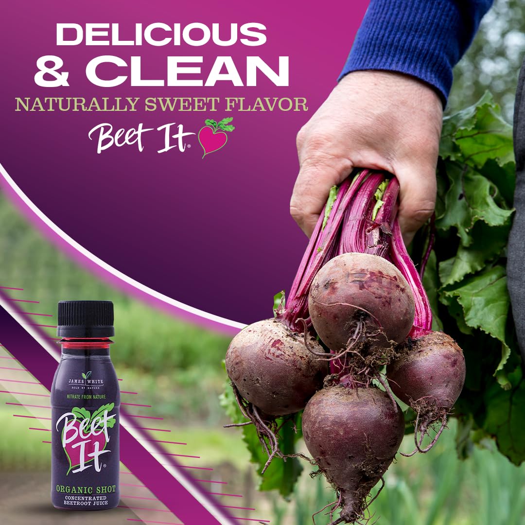 BEET IT Circulation: shot derramado en vaso, hidratación y nitidez