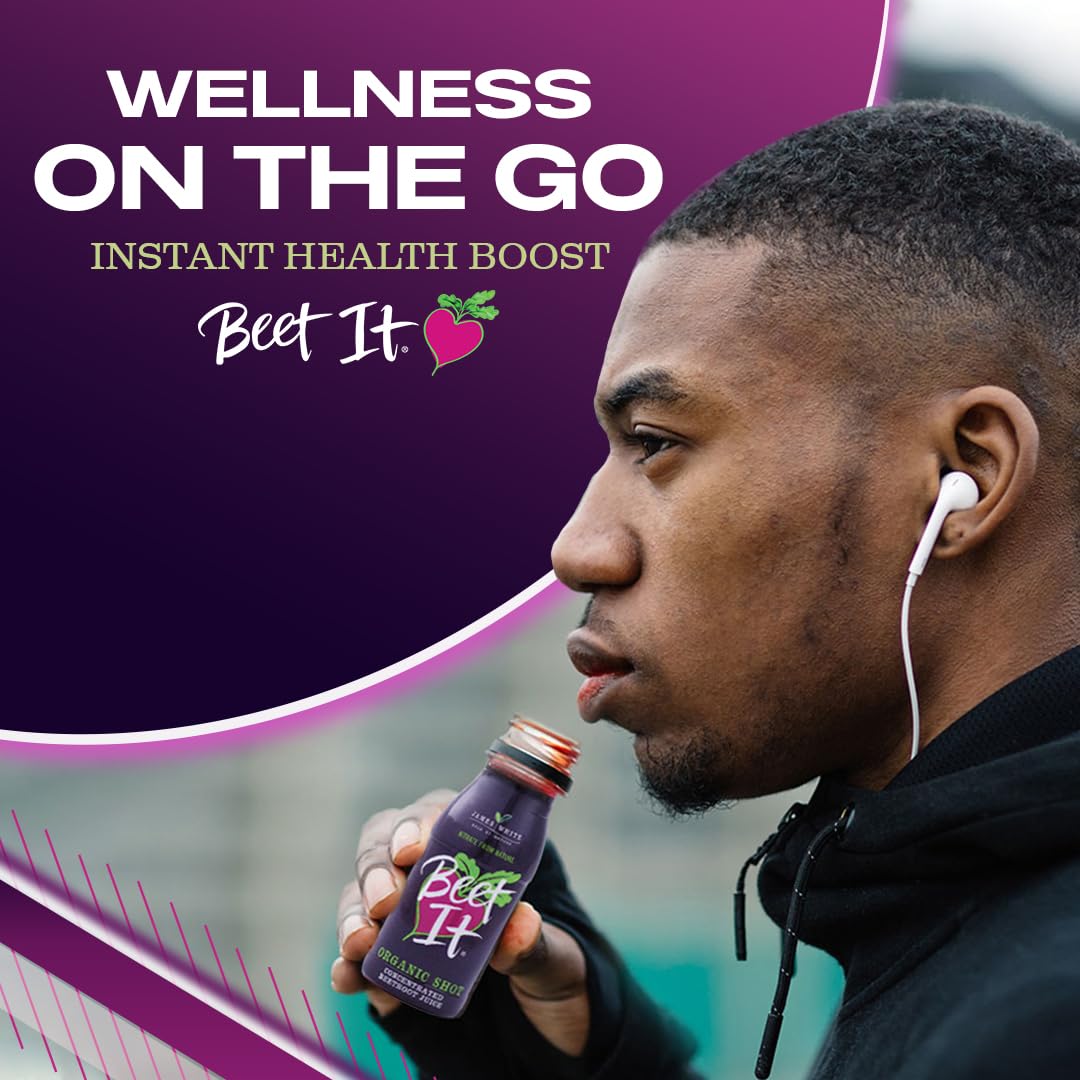 BEET IT Circulation: vaso con bebida, sabor natural y beneficios