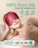 BeeVines mascarilla con correa ajustable, diseño cómodo para dormir sin distracciones
