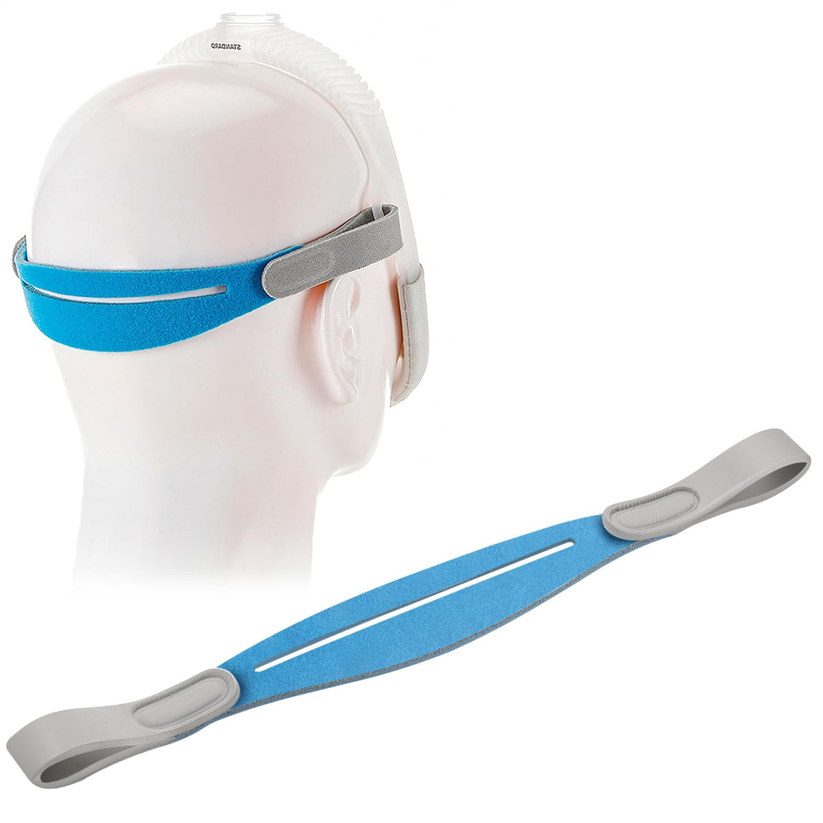 Befiy AirFit N30i/P30i: detalle de la correa para un ajuste cómodo.