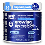 Begin Health Growing Up Prebiotics en bote, soporte digestivo suave para niños
