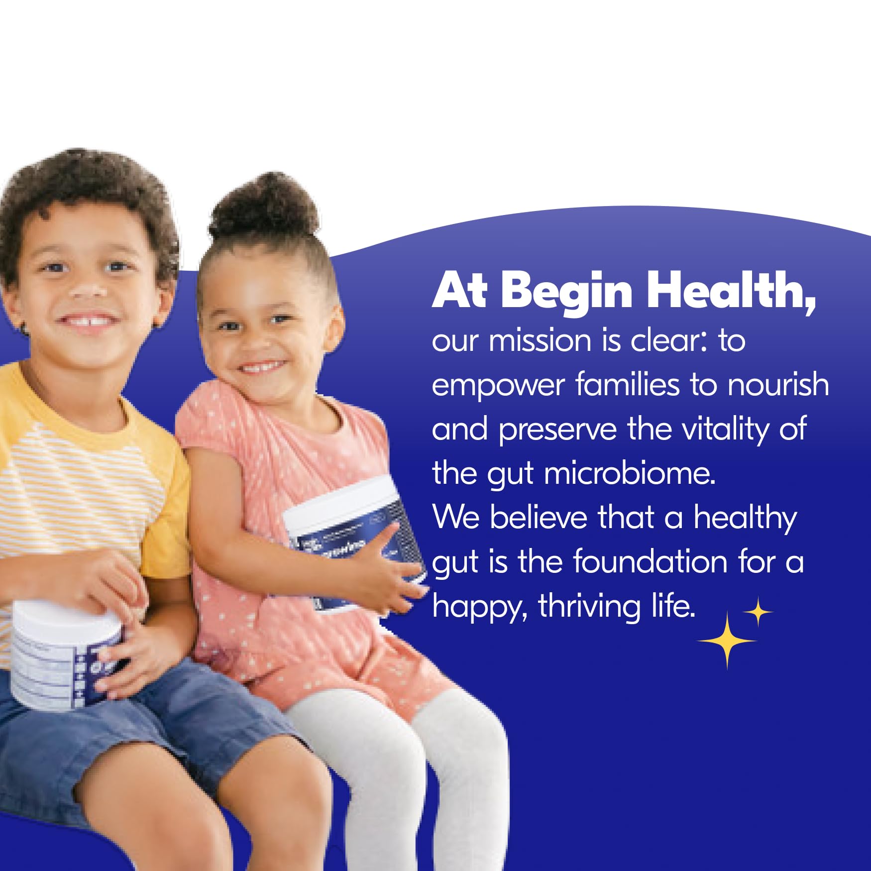 Begin Health Growing Up Prebiotics garantía de calidad y seguridad