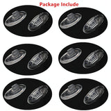 BEHLINE almohadillas rectangulares 3.2x2 mm; compatibles con varias marcas.